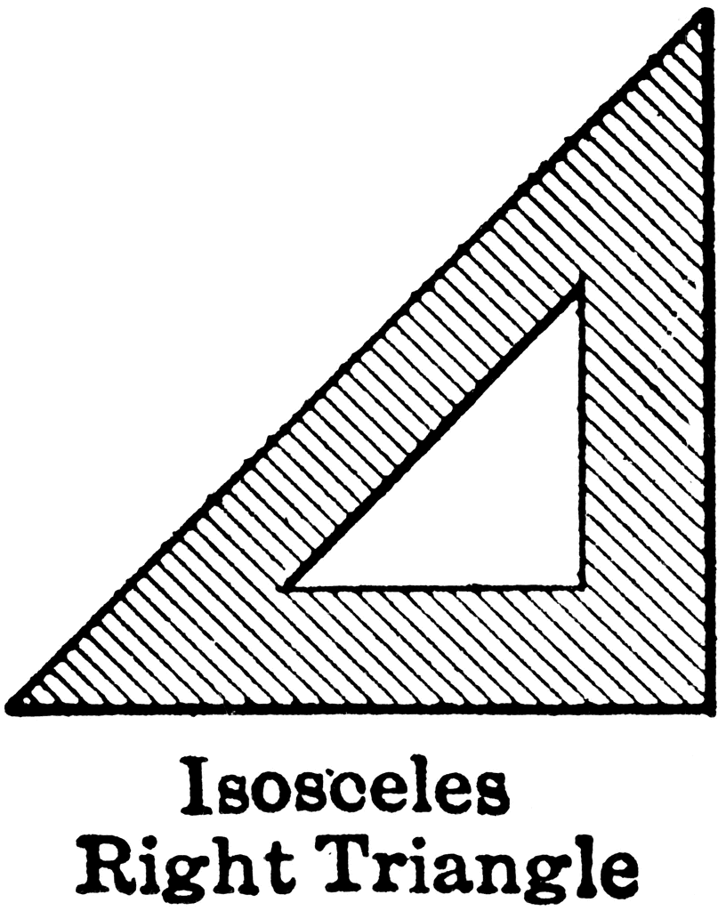 isosceles right triangle. Isosceles Right Triangle