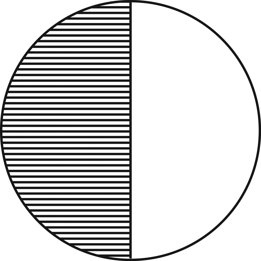 What Is 1 2 Of A Circle