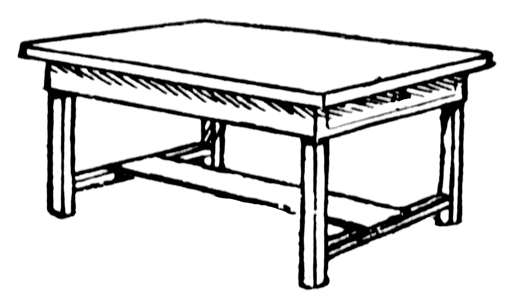 clipart of table - photo #11