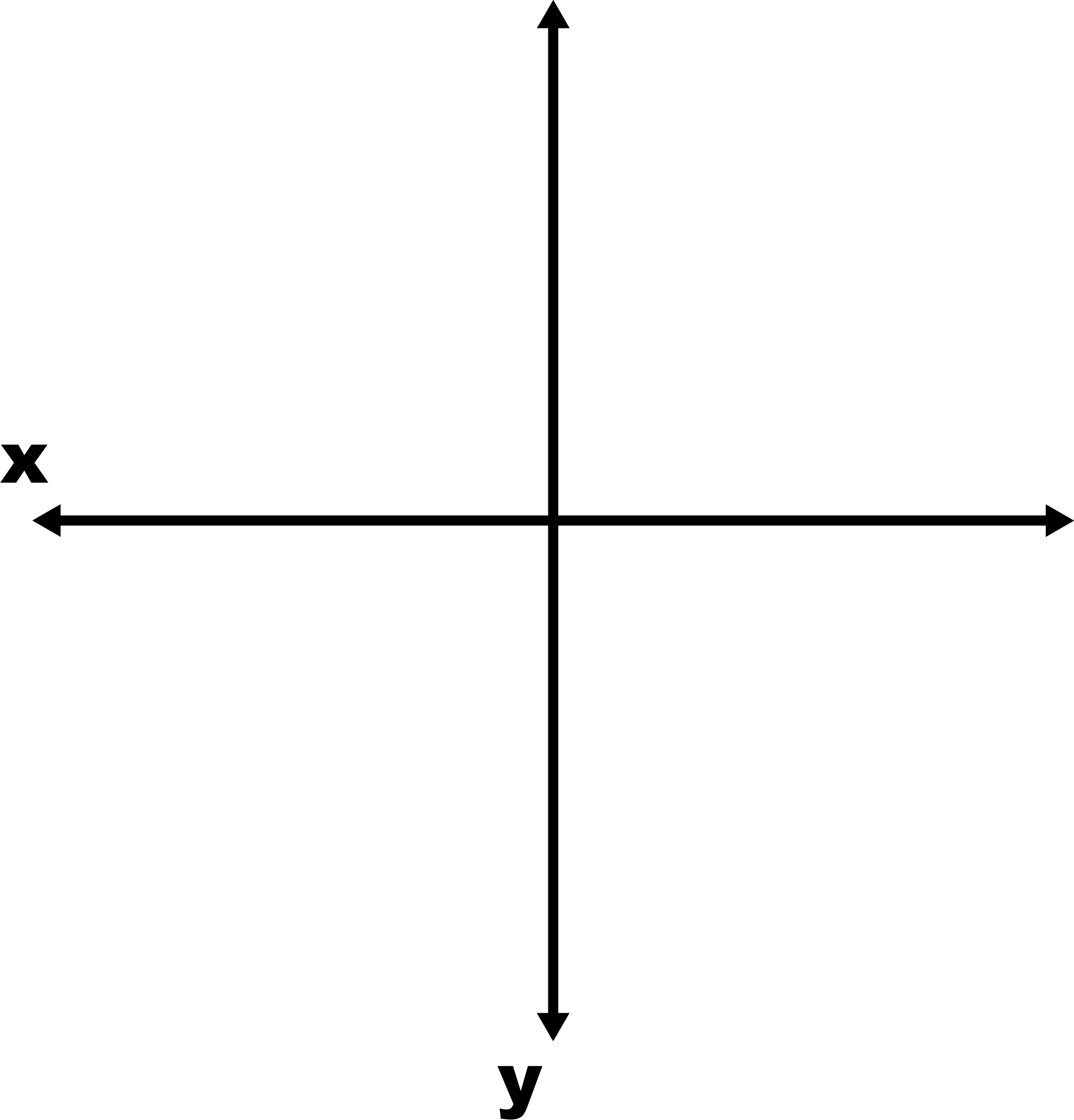 Coordinate Grid With Axes Labeled