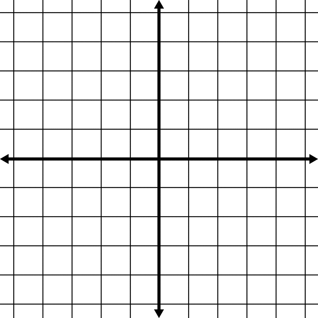 Blank Coordinate Grid With Grid Lines Shown | ClipArt ETC