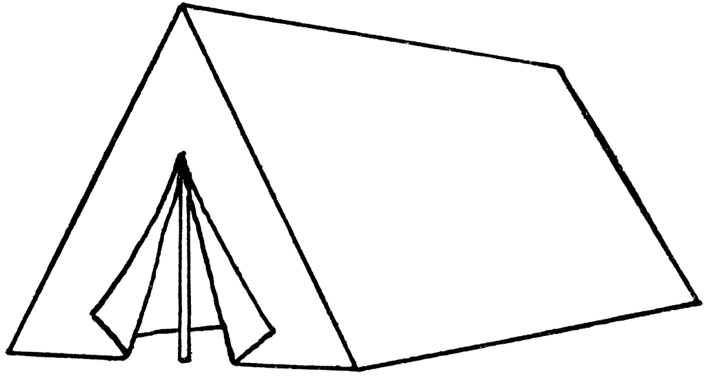clip art cartoon tent - photo #41