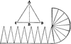 Area of Circle with Triangles