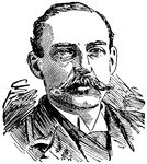 (1854-1909) American novelist who published over 40 novels