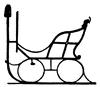 Curricle sleigh