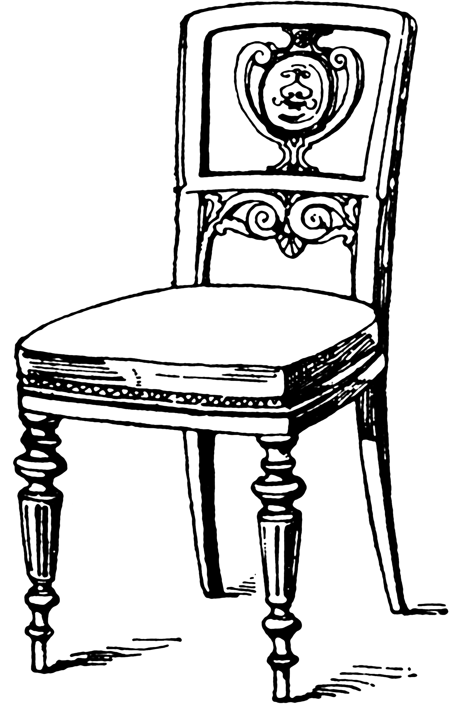 Modern Chair ClipArt ETC