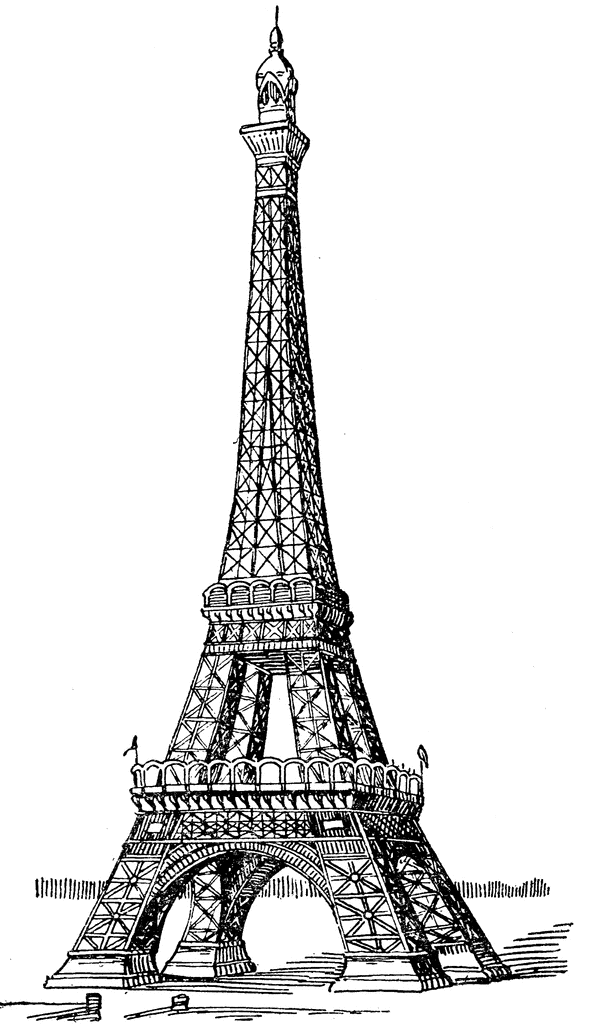 clipart france eiffel tower - photo #14