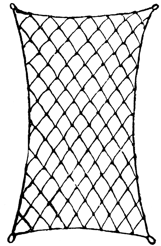 clip art black and white net - photo #20