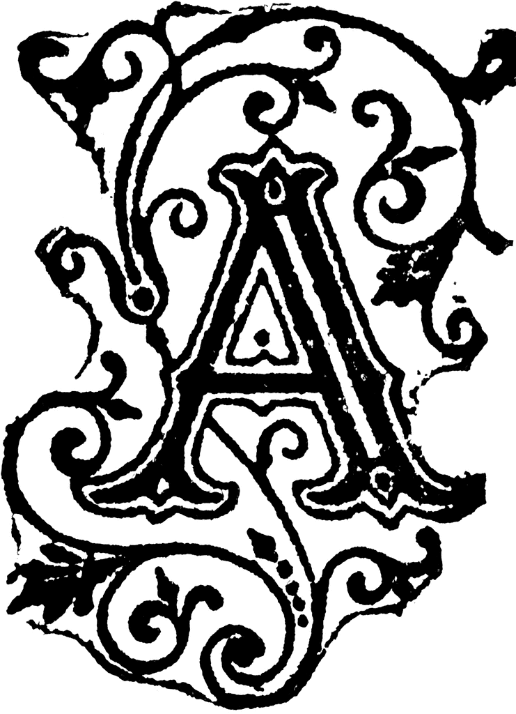 The Letter A Clipart