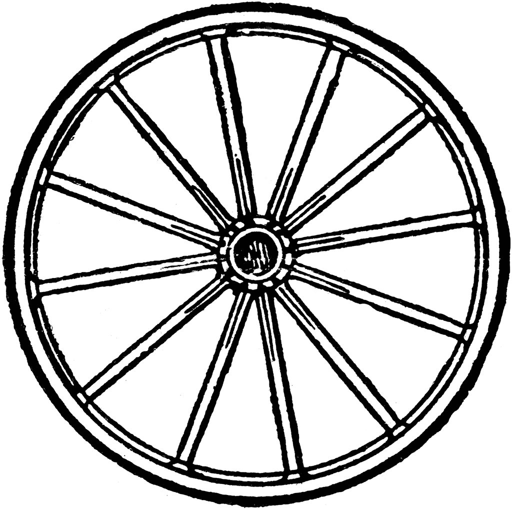 clipart bike wheel - photo #10