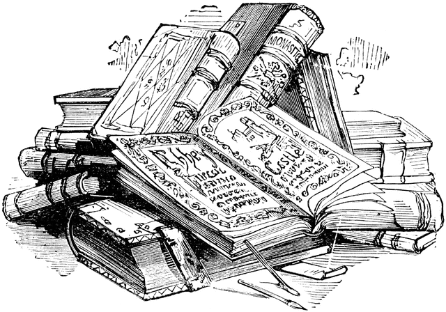 free clip art old books - photo #26