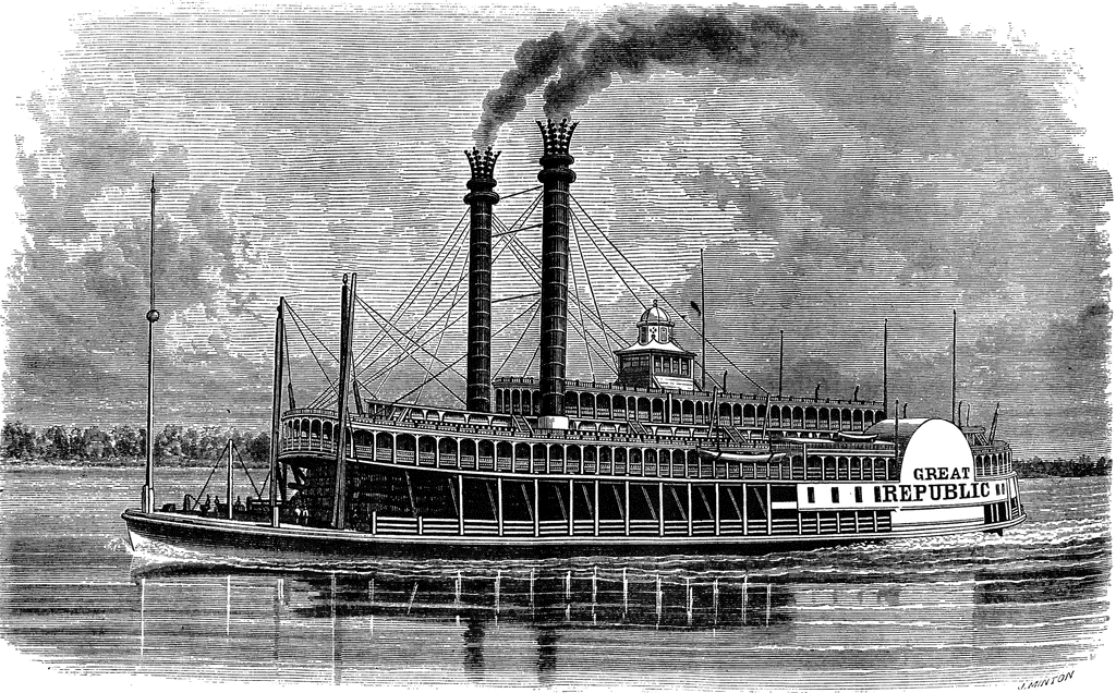 riverboat clipart - photo #2