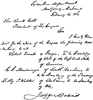 Jefferson Davis's First Message