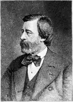 A portrait of Hermann Grimm.