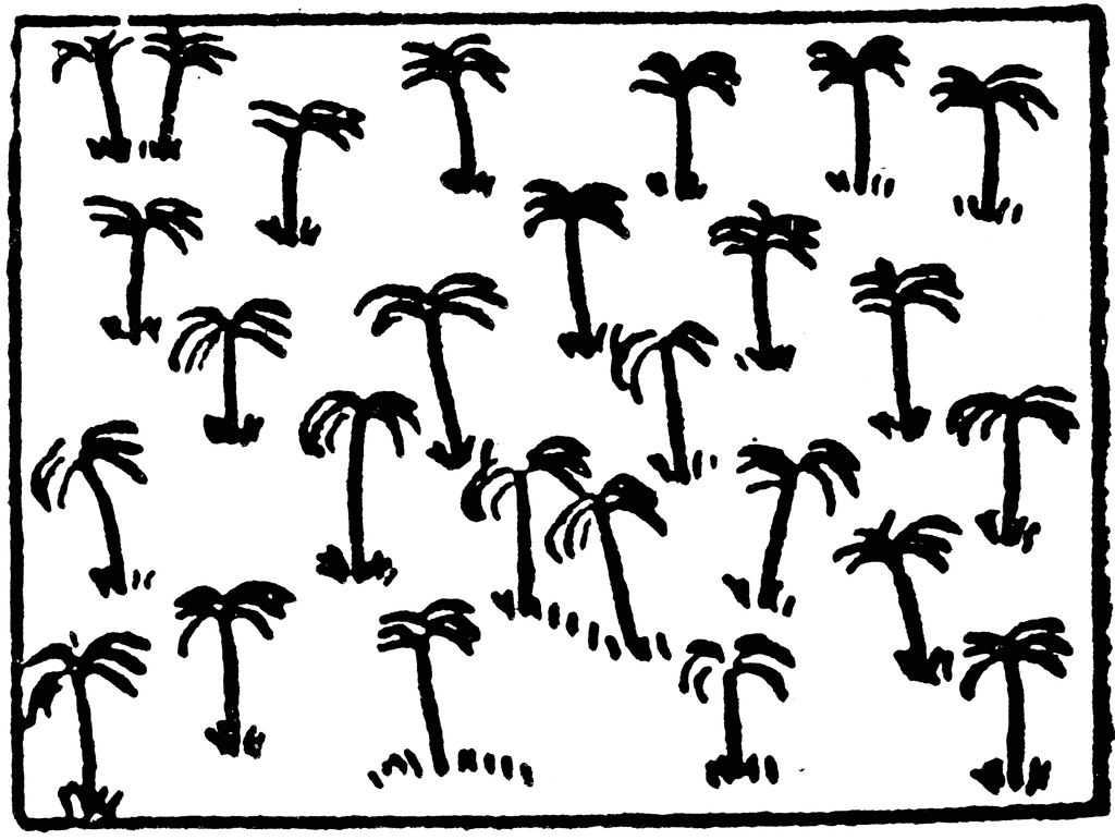 trees clipart. Palm Trees