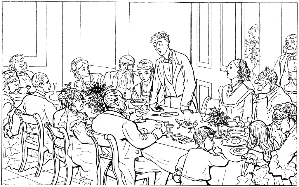 clipart family dinner - photo #45
