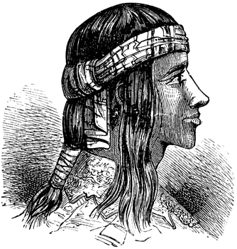 Profile of a Navajo Indian