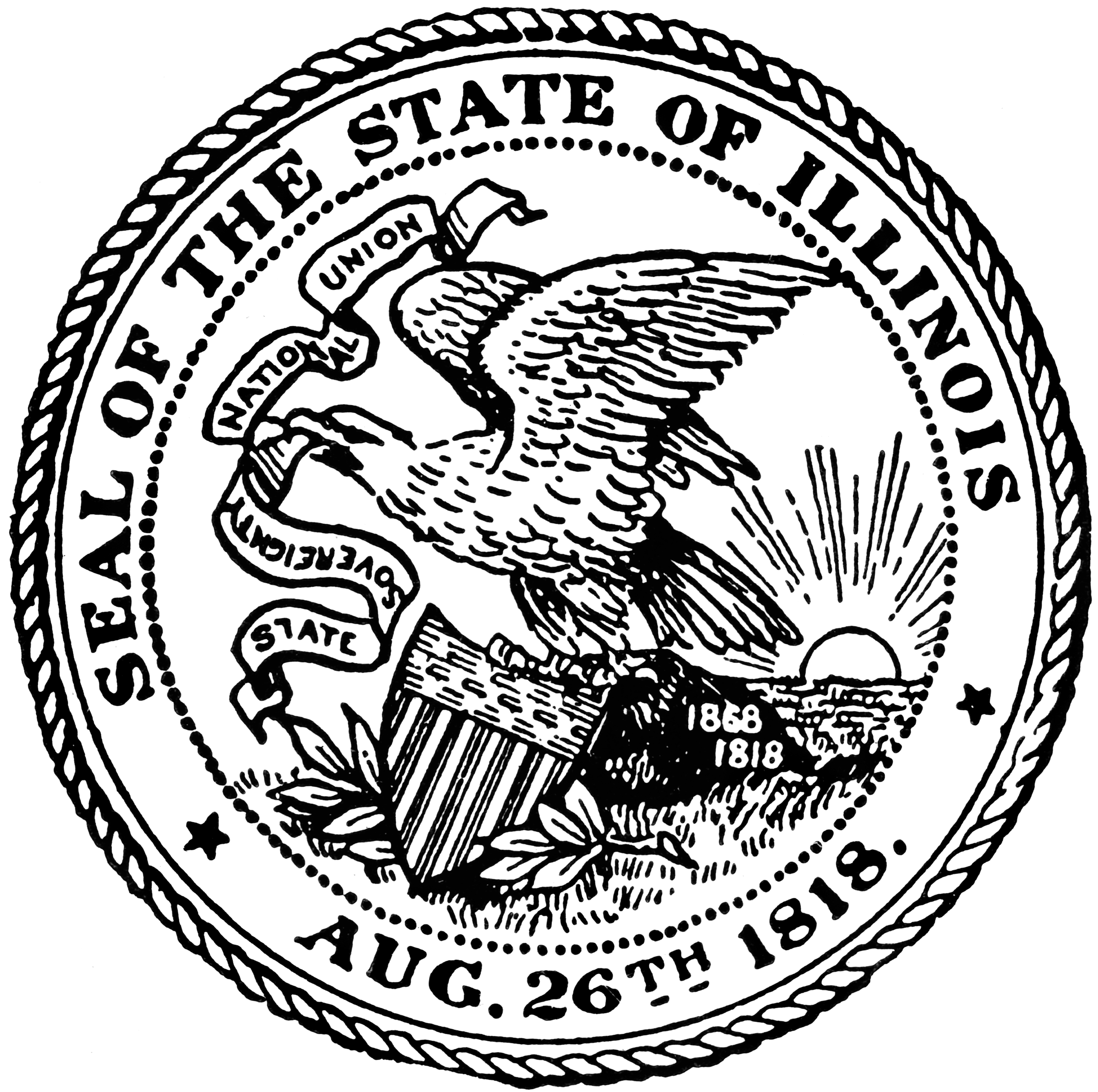 Seal of Illinois | ClipArt ETC