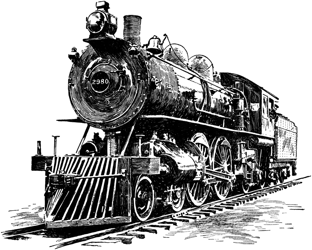 clipart steam train - photo #13