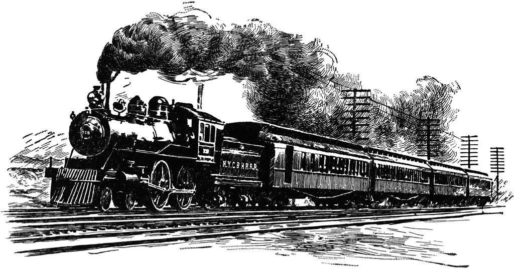 clipart steam train - photo #41