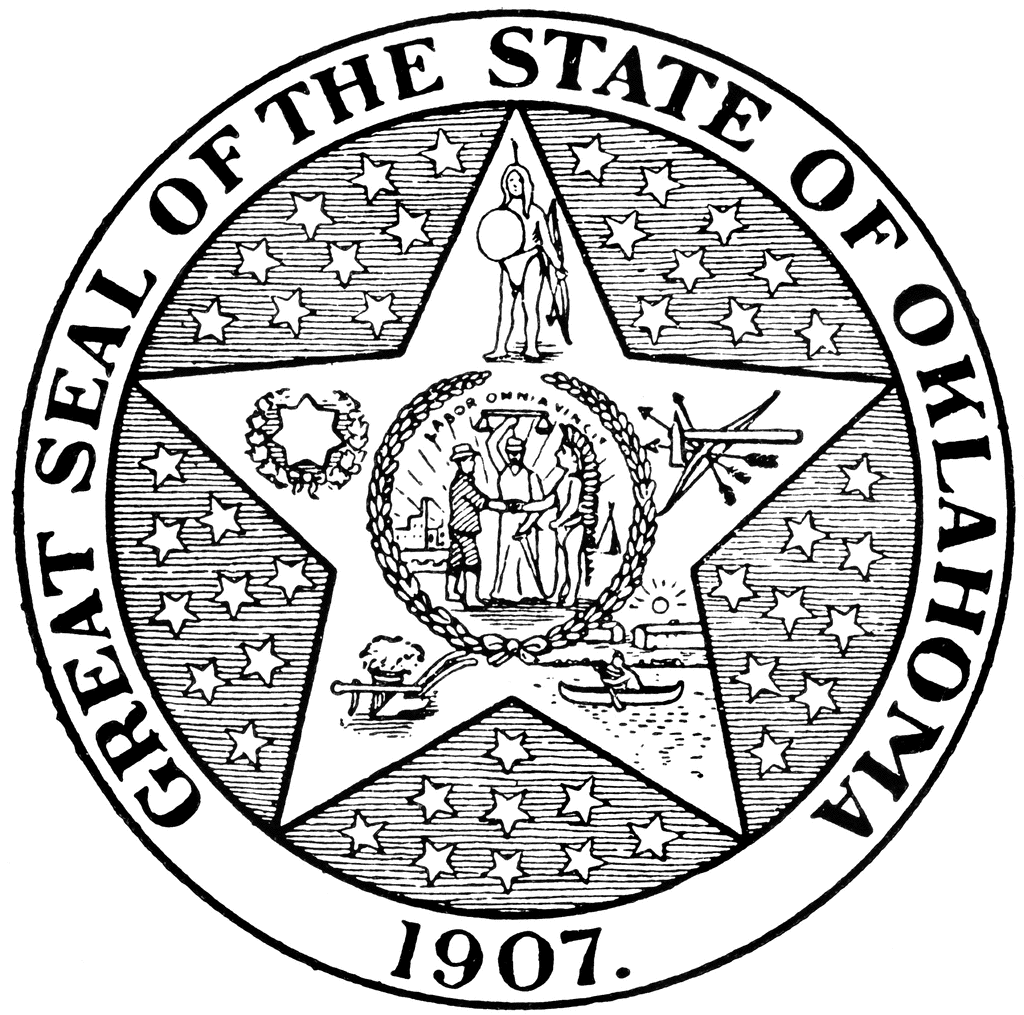 oklahoma state symbols coloring pages - photo #25