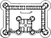 Plan of Ch&acirc;teau de Chambord