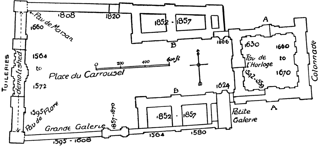 Plan Louvre