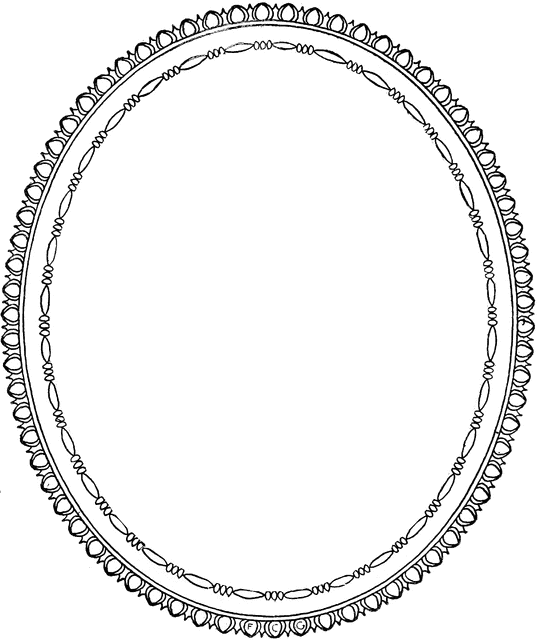 clipart oval picture frames - photo #11