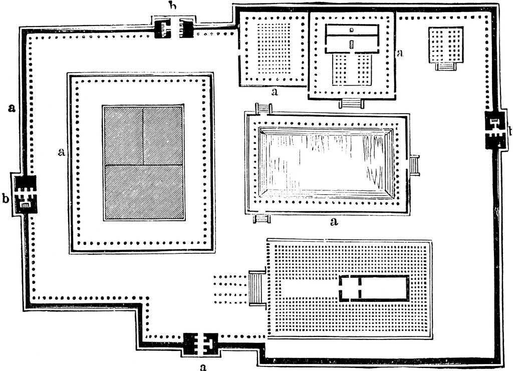 ground-plan-of-the-pagoda-at-chillimbaram-clipart-etc