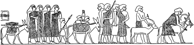 Asiatics Visiting Egypt