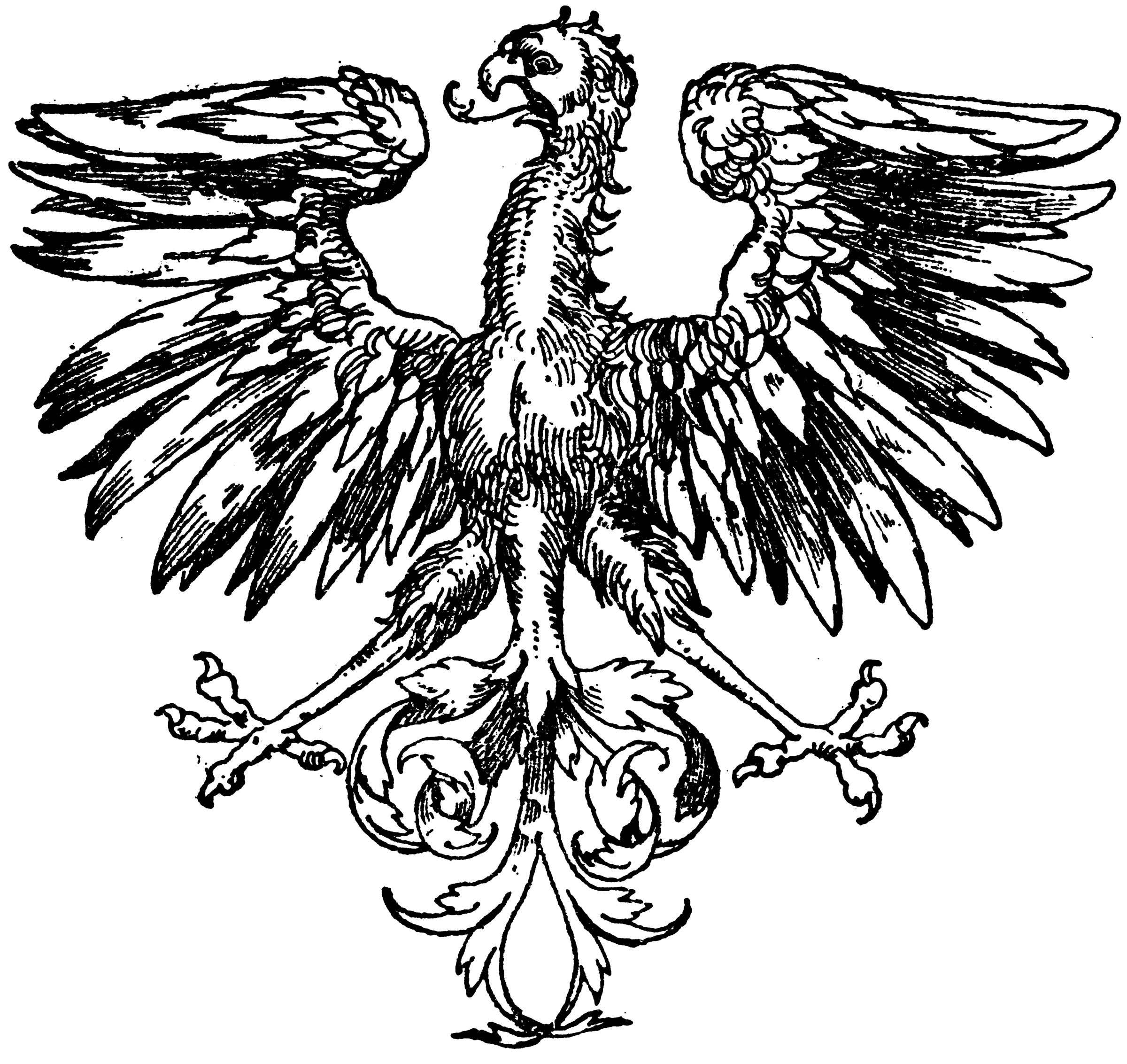 eagle heraldry clipart - photo #9