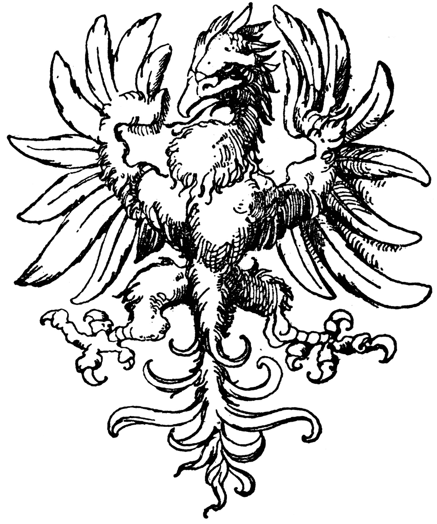 eagle heraldry clipart - photo #5