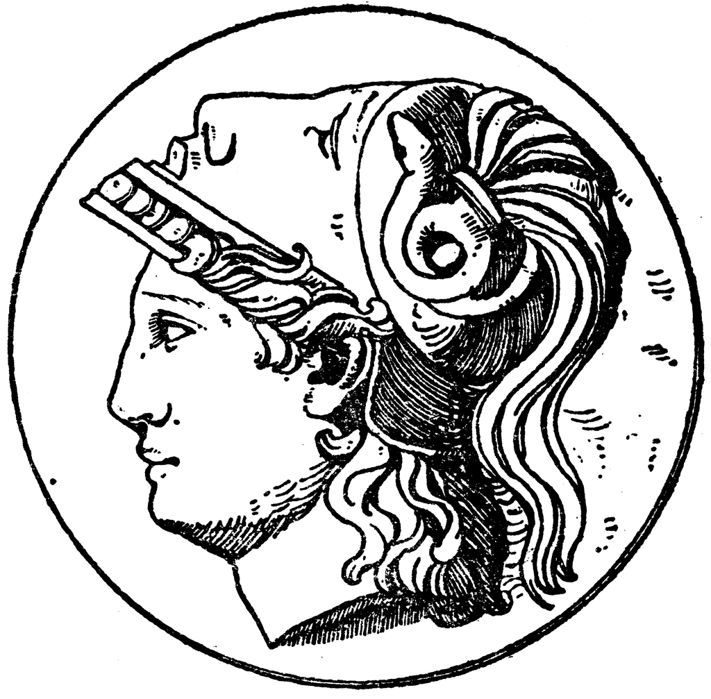 Minerva Head | ClipArt ETC