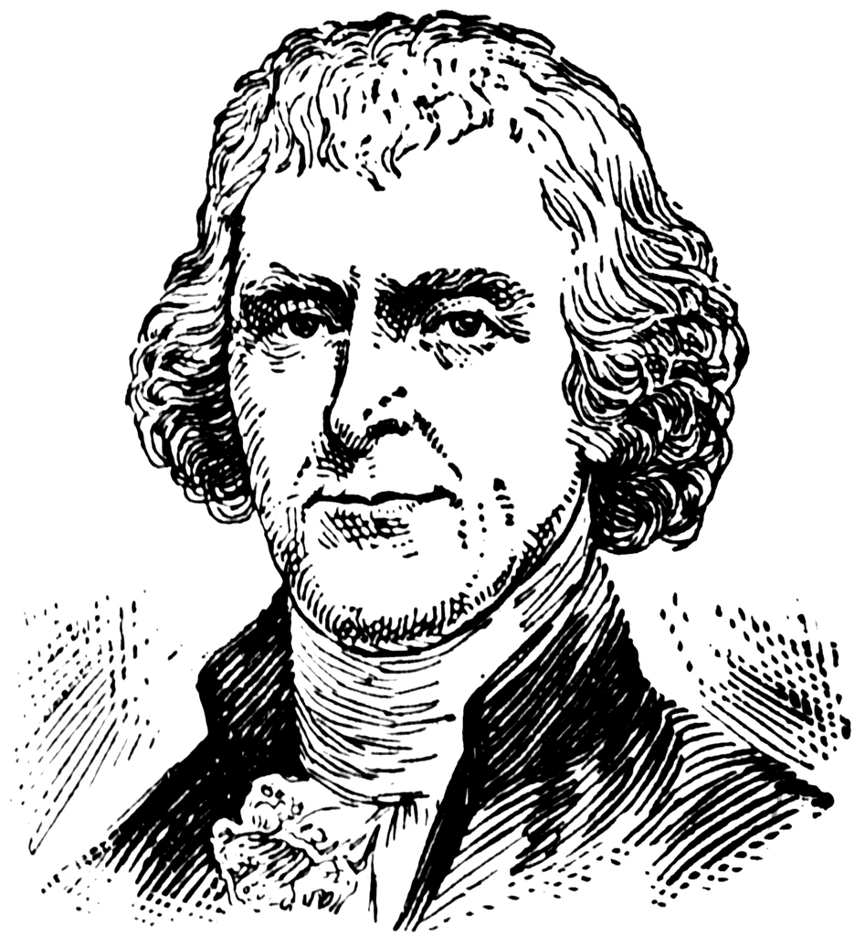 Thomas Jefferson Clipart Thomas Jefferson Clipart #1