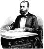 Man at writing desk