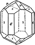Cassiterite is a tin oxide mineral, SnO<sub>2</sub>. It is generally opaque but is translucent in thin crystals. Its luster and multiple crystal faces produce a desirable gem. Cassiterite is the chief ore of tin today.