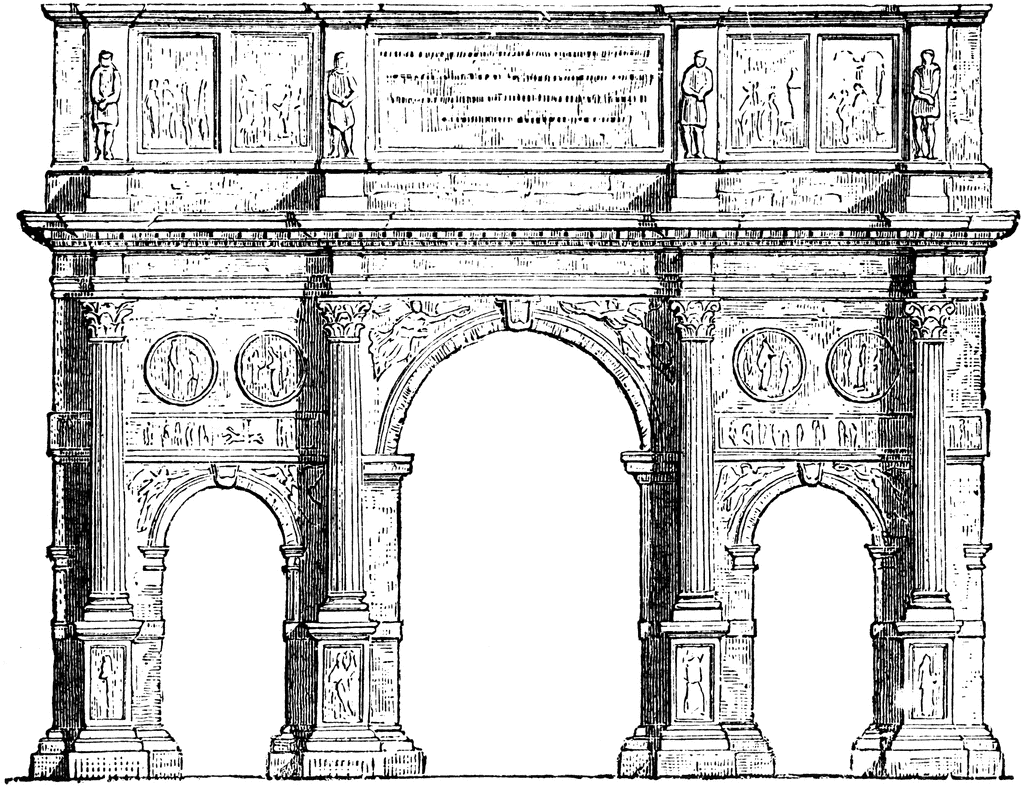 Arch of Constantine | ClipArt ETC