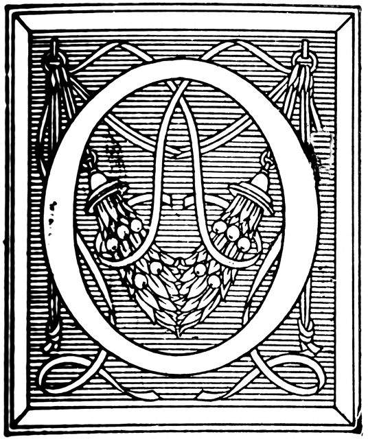 Decorative Letter O