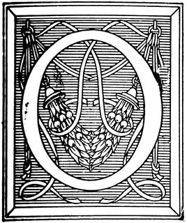 Decorative Letter O