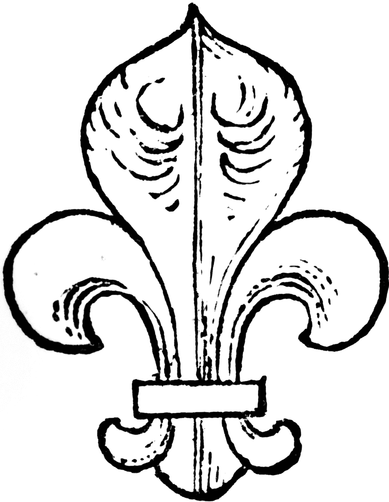 fleur de lis clip art