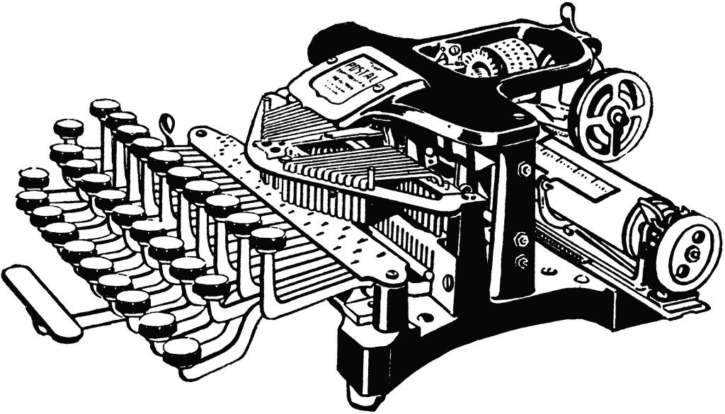 clip art typewriter keys - photo #11