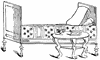 Bed and Table