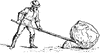 Man with Lever and Fulcrum