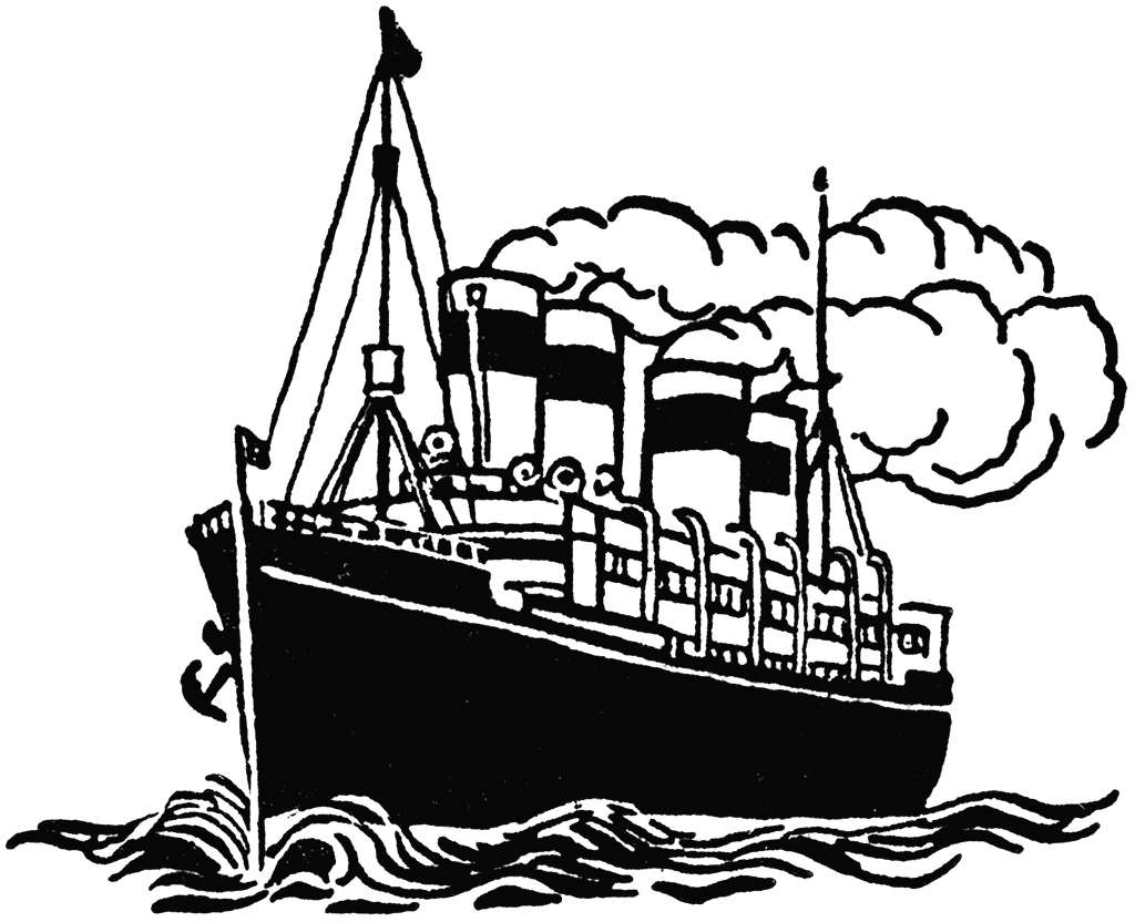 clipart of a ship - photo #29
