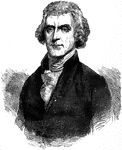 Thomas Jefferson (April 13, 1743 &ndash; July 4, 1826) was the third President of the United States (1801&ndash;1809), the principal author of the Declaration of Independence (1776), and one of the most influential Founding Fathers for his promotion of the ideals of republicanism in the United States. Major events during his presidency include the Louisiana Purchase (1803) and the Lewis and Clark Expedition (1804&ndash;1806).