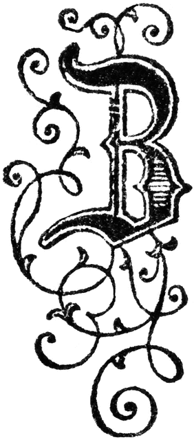Decorative Letter B