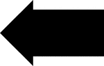 Tangrams, invented by the Chinese, are used to develop geometric thinking and spatial sense. Seven figures consisting of triangles, squares, and parallelograms are used to construct the given shape. This tangram depicts an arrow pointing left.