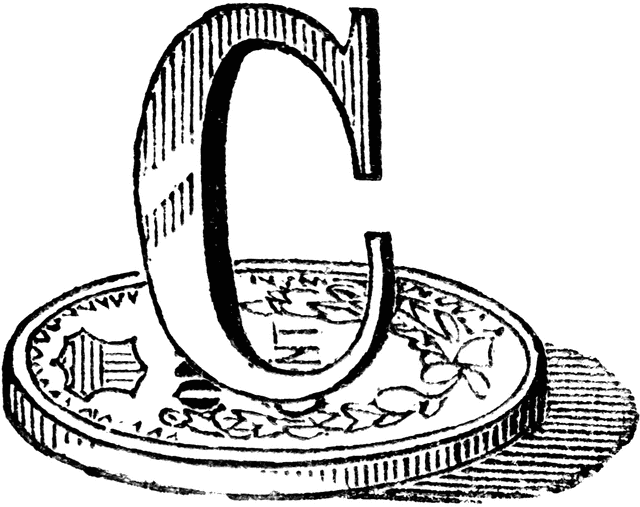 Decorative Letter C