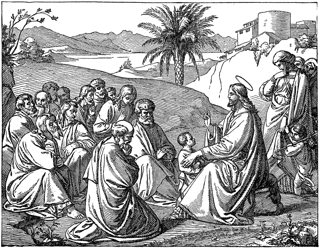 clipart of jesus teaching - photo #17