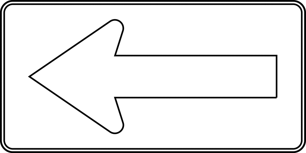 arrow outline clip art - photo #49